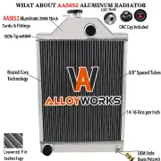 4Row Radiator For Massey Ferguson 30 31 165 175 180 3165 194701M91 Tractor