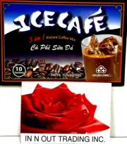 Golden Coins Ice Cafe 3-In-1 Instant Milk Coffee 10 Sachets (Pack of 24)-06/2027
