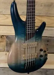Ibanez Premium SR5CMLTD 5-String Bass Caribbean Islet w/ Gigbag