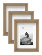 [Studio Nova] Mosman Bevel Box Frame 6x8/4x6in Set of 3 in Natural Oak