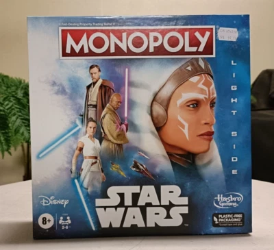 Star Wars Light Side Monopoly Hasbro Gaming Collector's Edition Board Game
