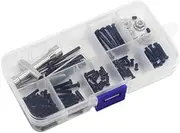 ａ aternee RC Car Screw Tool Box Modification Screw Tool High Performance Multifunction 1:16 for RC Car 16210 16209 16208 Spare Parts