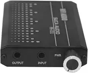 Aluminum Portable Headset Amplifier o Headphone Amplifier Sound Improver AMP 1000mAh with 3.5mm Port Black One Size