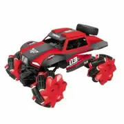 RC Car 1:16 4WD Radio Control Stunt Car Gesture Induction Twisting Off-Road Vehicle LED Light Climb Crawler Model Toys for Kids