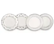 Lenox , Kate Spade New York Platinum Larabee Road Tidbits, Set of 4 NEW