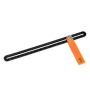 T-type Movable Square Angle Ruler Woodworking Square Triangle Rule Tool