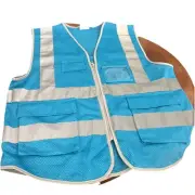 Custom Your Text Logo High Visibility Security Reflective Vest Personalized