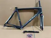 EDDY MERCKX Carbon Frame EMX-1 Slo With Fork Black Grey 48