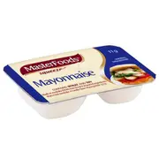 Masterfoods Mayonnaise Sauce Mayo Squeezy Individual Portions 11g 100 Carton Squeeze-On Bulk Box