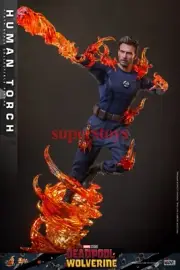 Presale Hot Toys MMS789 1/6 Deadpool & Wolverine Human Torch Action Figure Model