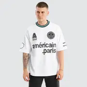 [Americain] Savage Loopback Oversized Tee White