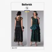 Gatsby Glam: Women's 1920s Vintage Flapper Dress Sewing Pattern (Sizes 14-22)