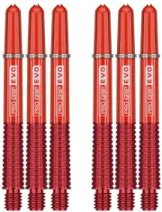 2 Sets Target Pro Grip Evo Medium Dart Shafts – Ships w/ Tracking – Red