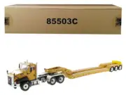 2023 Cat Caterpillar CT660 Day Cab XL 120 Lowboy Trailer 1/50 Diecast Model
