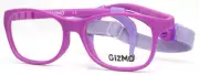 GIZMO GZ1007 MV Mauve Girls Kids Square Full Rim Eyeglasses 48-16-125 B:36