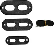 FONDOTIN 3-Piece Lizard Harness Reptile Pet Harness Traction Rope Safe Durable for Small Animals