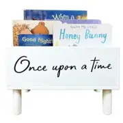 Once Upon a Time Book Storage Box,Book Storage Basket Book with Legs