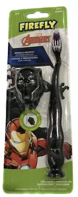 Marvel Avengers Toothbrush Black Panther Travel Kit Soft W/ Suction Cup