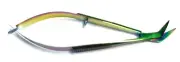 4" Titanium Spring Squeeze Scissors Straight Embroidery