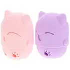 2 Pcs Powder Puff Storage Box Makeup Sponge Organizer Beauty Egg Mother