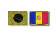 pins pin's flag national badge metal lapel backpack hat button vest andorra