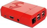 sb components PiShell White case: A Multi-Colored case for The Raspberry Pi 3 Model B+ and Camera (Red)