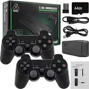 20000+ 4K HDMI TV Video Game Stick Retro Gaming Console w/ 2 Wireless Controller