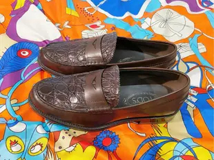 原價$6萬多 意大利 精品品牌Tod's托德斯   真品 鱷魚皮 國際精品品牌男鞋 紳士鞋 樂福鞋