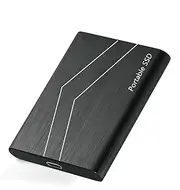 2TB Ultra Slim Portable External Hard Drives USB 3.1 Compatible with Laptop, Desktop Computer, TV Boxes, Smart TV, Routers, Windows PC, Androd Phone with OTG Function, Shockproof Mobile Hard Drive