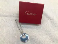 在飛比找Yahoo!奇摩拍賣優惠-《當肯二手名品》CARTIER 圓形 愛心 鎖圈 吊飾 鑰匙