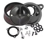 S & S Cycle Stealth Air Cleaner Kits for Throttle Hog Throttle Bodies 66mm