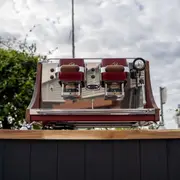 Ex Demo Commercial 2 Group ESE Pod Coffee Machine With Milk Steamer