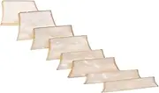 UPKOCH 9pcs Electric Guitar Accessories Inlay Material Bass Accessories Instrument Parts Acoustic Guitar Accessories Kit Bass Guitar Accessories Guitar Accessory Kit White Shell Beige