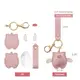 POPSEWING® 飛豬鑰匙扣 皮件 DIY 材料包 可愛包包吊飾女孩手工鑰匙圈 生日禮物