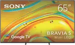 "Sony 65"" Bravia 5 4K Mini LED TV 2025"