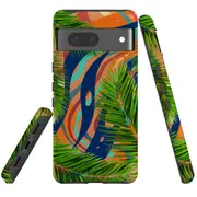 For Google Pixel 7 Case Tough Protective Cover Leaves