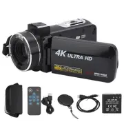 [New] 4K Video Camera for Video Shooting Anti-shake Remote Control High