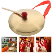 Gongs and Drums Hand with Hammer Child Percussion Instruments Mini Mallet