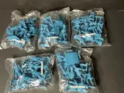 BMC Alamo Mexican Infantry & Santa Anna 54MM 1/32 plastic toy soldiers