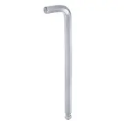 Ball End Hex Key Wrench 17mm L-Shape Extra Long Arm Metric Wrenches, Silver