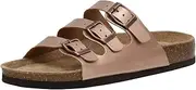 [CUSHIONAIRE] Women's Lela Cork footbed Sandal with +Comfort