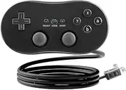 REY Classic Controller gültig für Nintendo Wii Farbe Schwarz, Classic Controller, Gamepad