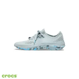 【Crocs】女鞋 大理石紋女士LiteRide360徒步繫帶鞋(207632-0ZU)