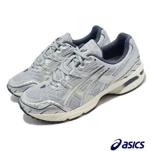 Asics 休閒鞋 GEL-1090 男鞋 女鞋 金屬銀 奶油底 經典 復古慢跑鞋 亞瑟士 1203A241020