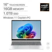 New HP Omnibook 5 16" Next Gen AI Touch 2K Laptop AMD Ryzen AI 7 350 16GB 1TB