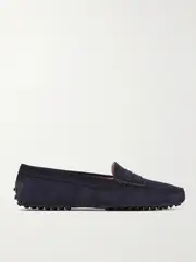 [Tod's] Tod's - Gommino Suede Loafers - Navy - IT40 IT 40 Blue