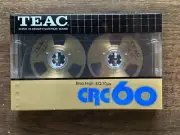 TEAC CRC60 Super High Density High Bias Blank Cassette Tape Reel to Reel Japan