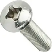 M8-1.25 X 40 MET Phillips Pan Head Machine Screw 7985A PKG. 100 Titan Fasteners