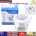 220-240V AC PIR Motion Sensor Detector Infrared Home 360°Light Control Switch SU