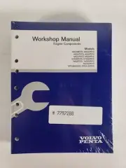Volvo Penta Workshop Manual (3 Books, NEW) Engine, EFI, Electrical, P/N: 7797288
